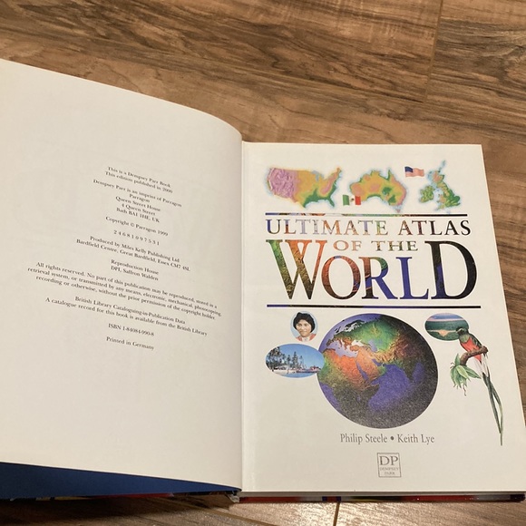 Ultimate Atlas of the World ~ hardcover book~ atlas for children - Picture 2 of 4